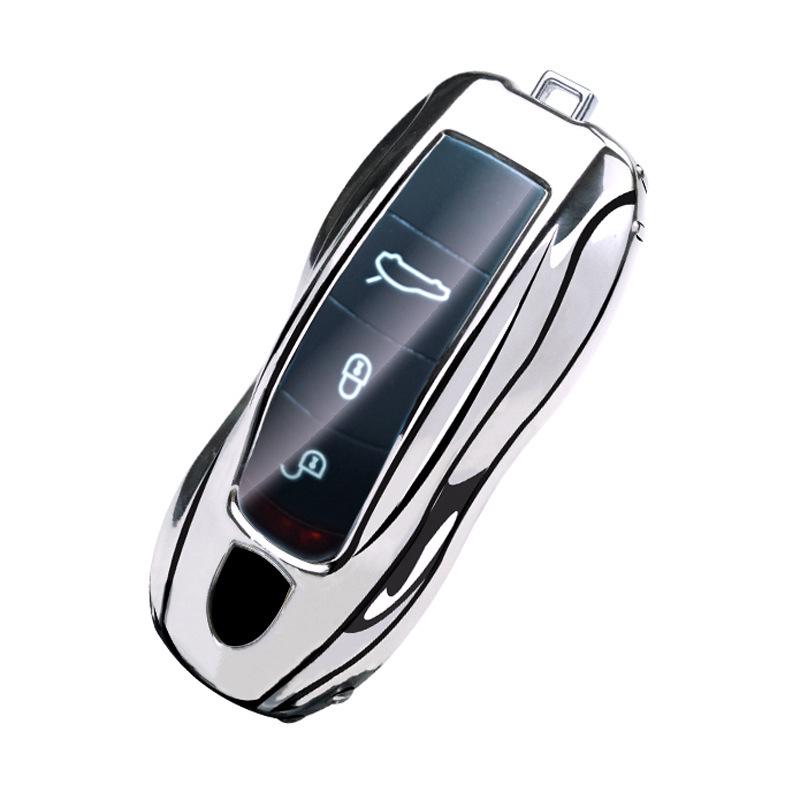 Compatible Key Case for 19-20 Porsche Cayenne, Panamera, 911