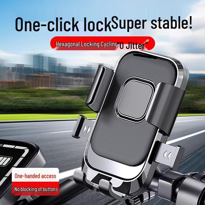 Octopus Shockproof Phone Mount: Motorcycle, Car, Scooter Navigation Holder