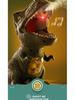 Children's Dino Soft Bullet Toy Gun with Lights & Spray for Interactive Battle Games