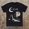 The Cure Cat Graphic Print  Music Tshirt Vintage Y2k Style Streetwear Funny Unisex Unisex Harajuku Retro 90s Streetwear Tee Tops