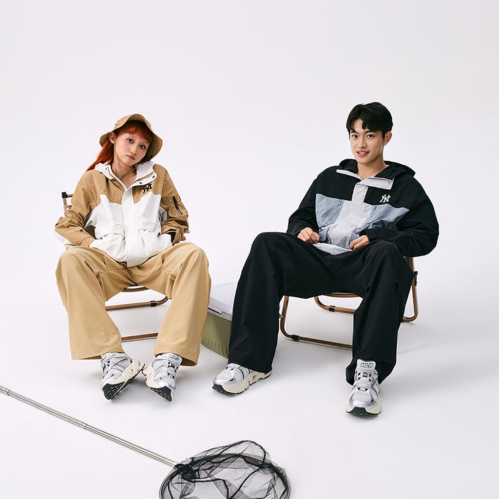 New MLB New York Yankees Basic Collection SS25 Jacket Unisex Black 3AWJB0751-50BKS