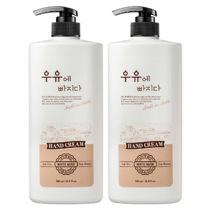 

Milk Hand Cream High-Moisture Hand Lotion 500ml (2-pack) (30322920)