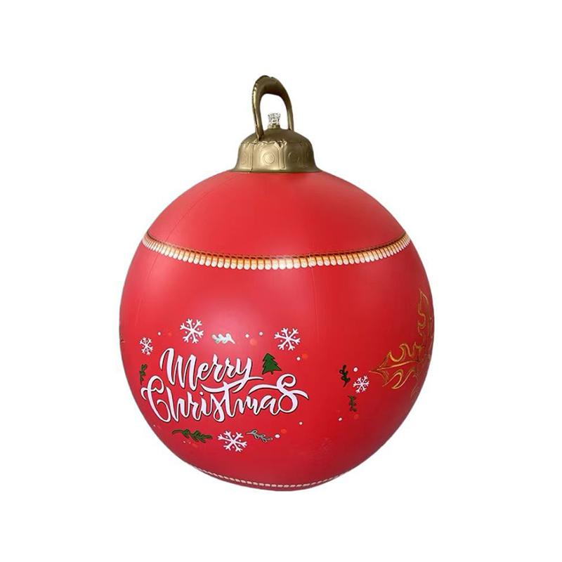 Christmas Decorations Outdoor Festival Venue Layout Festival Party Decoration 60cm Christmas Ball