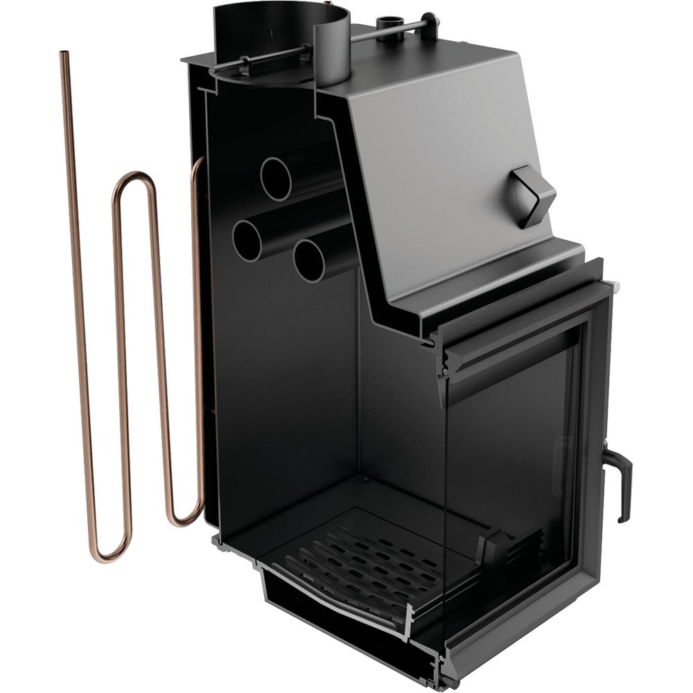 Water Heating Fireplace Insert ZUZIA KRATKI 12 kW Ø 200 Set