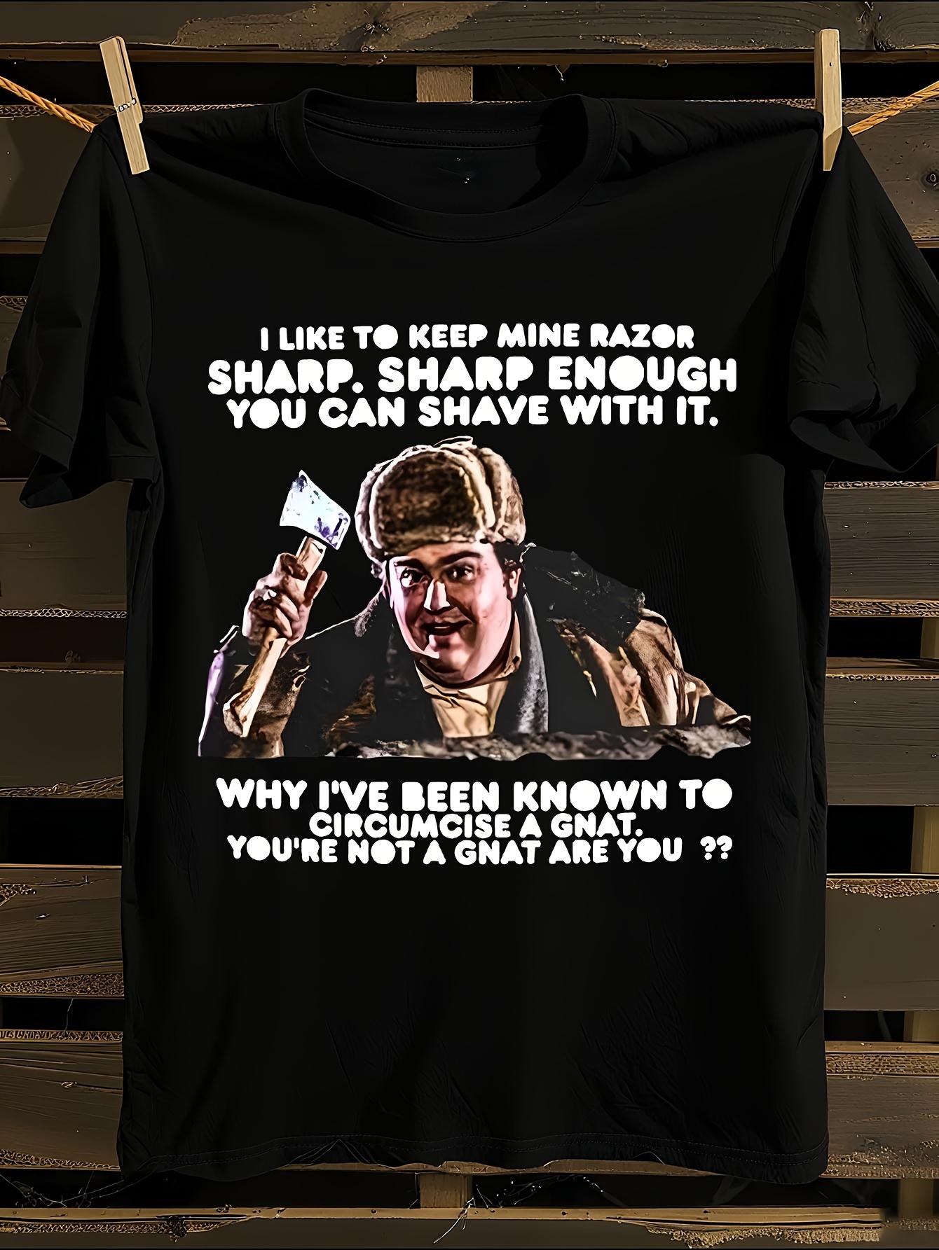 Funny Uncle Buck John Candy Movie Quote T-shirt L