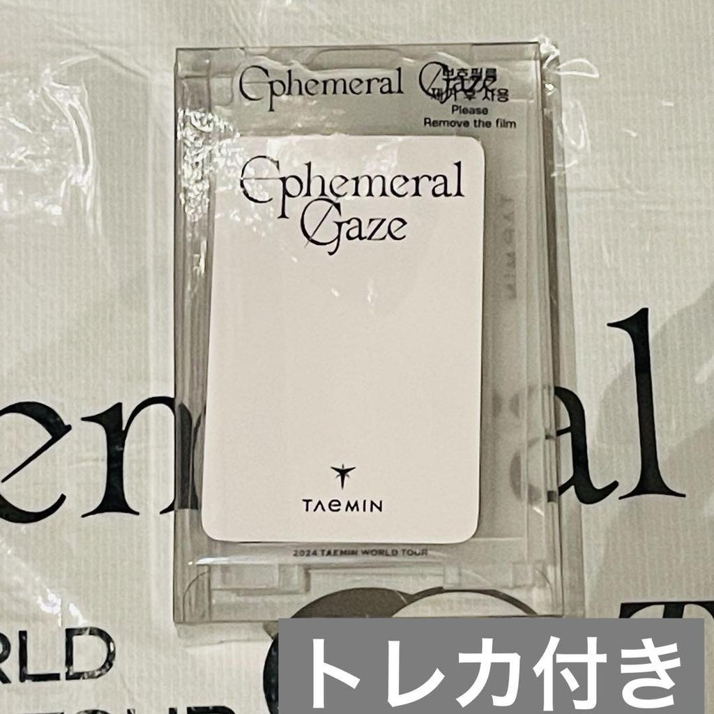 [USED] SHINee Taemin Seoul Concert Photo Card Stand Ephemeral