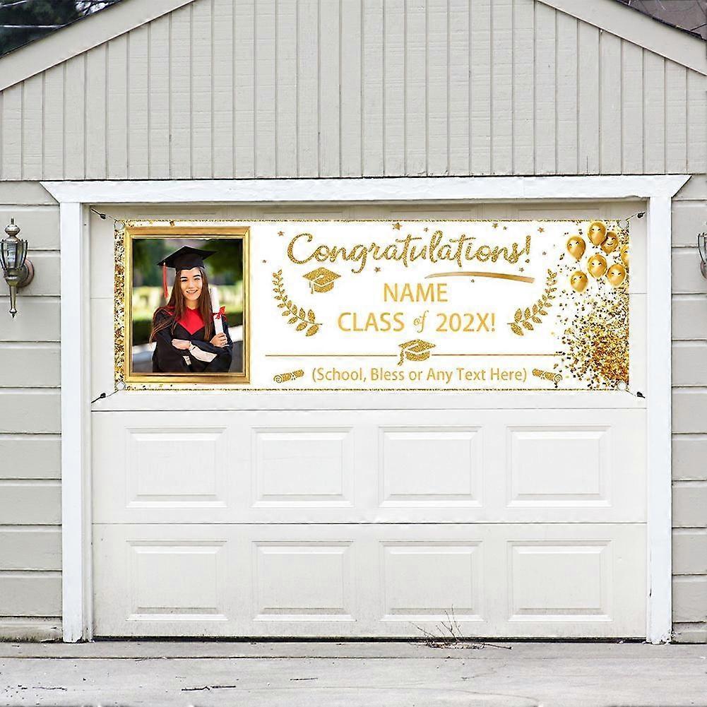 Graduation season banner Supporting Flag Dormitory Decoration