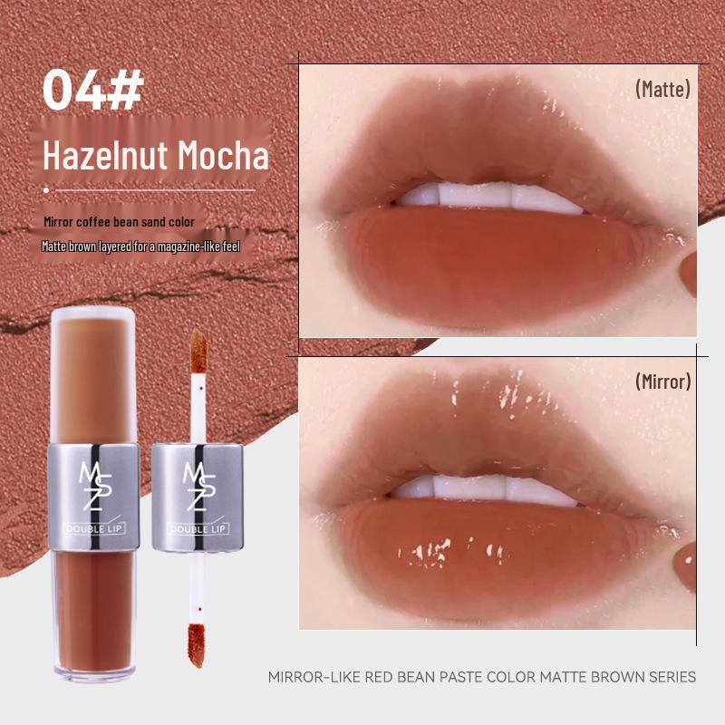 Mingxi Zhi Twilight Dual-Ended Lip Gloss & Velvet Matte Lipstick