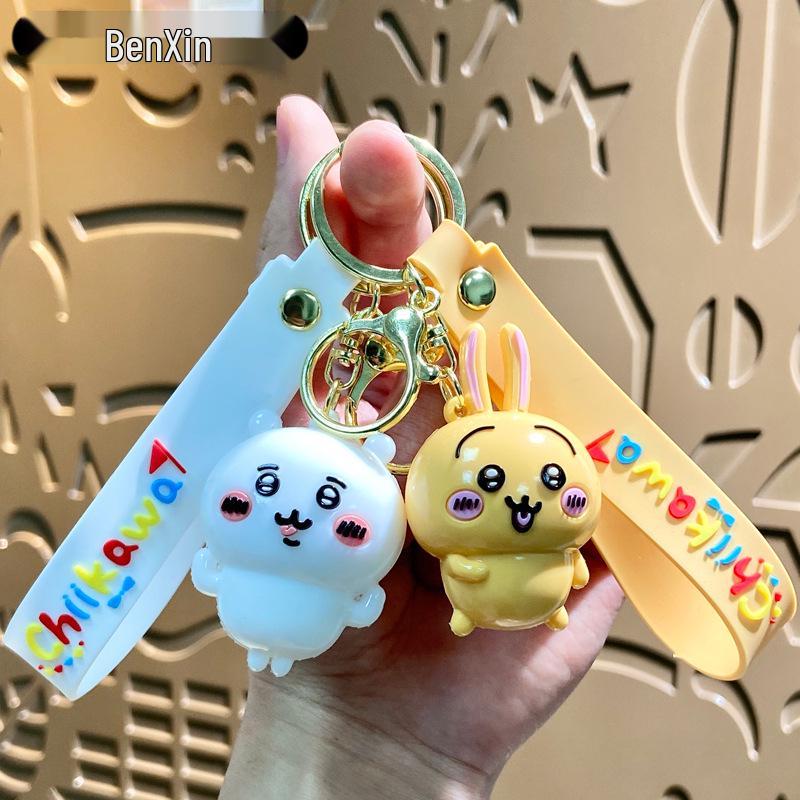 Chiikawa Hachiware Keychain Figure Bag Pendant Ornament Gift