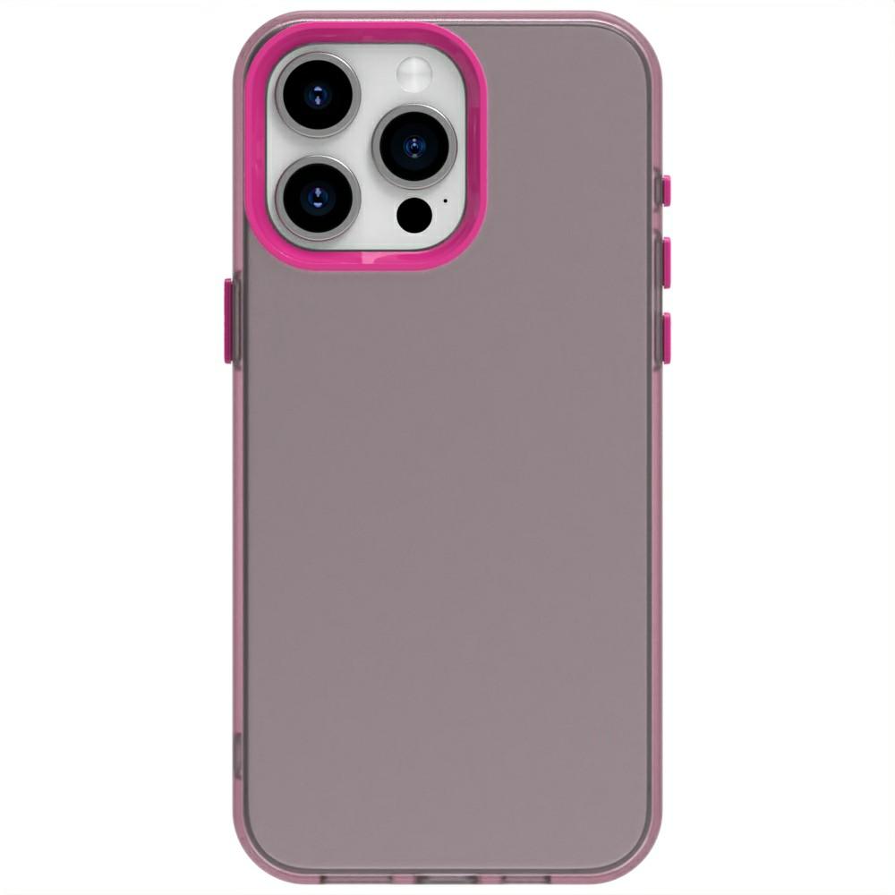 Candy Series For iPhone 15 Pro Max Case PC+TPU+PET Anti-Drop Phone Cover