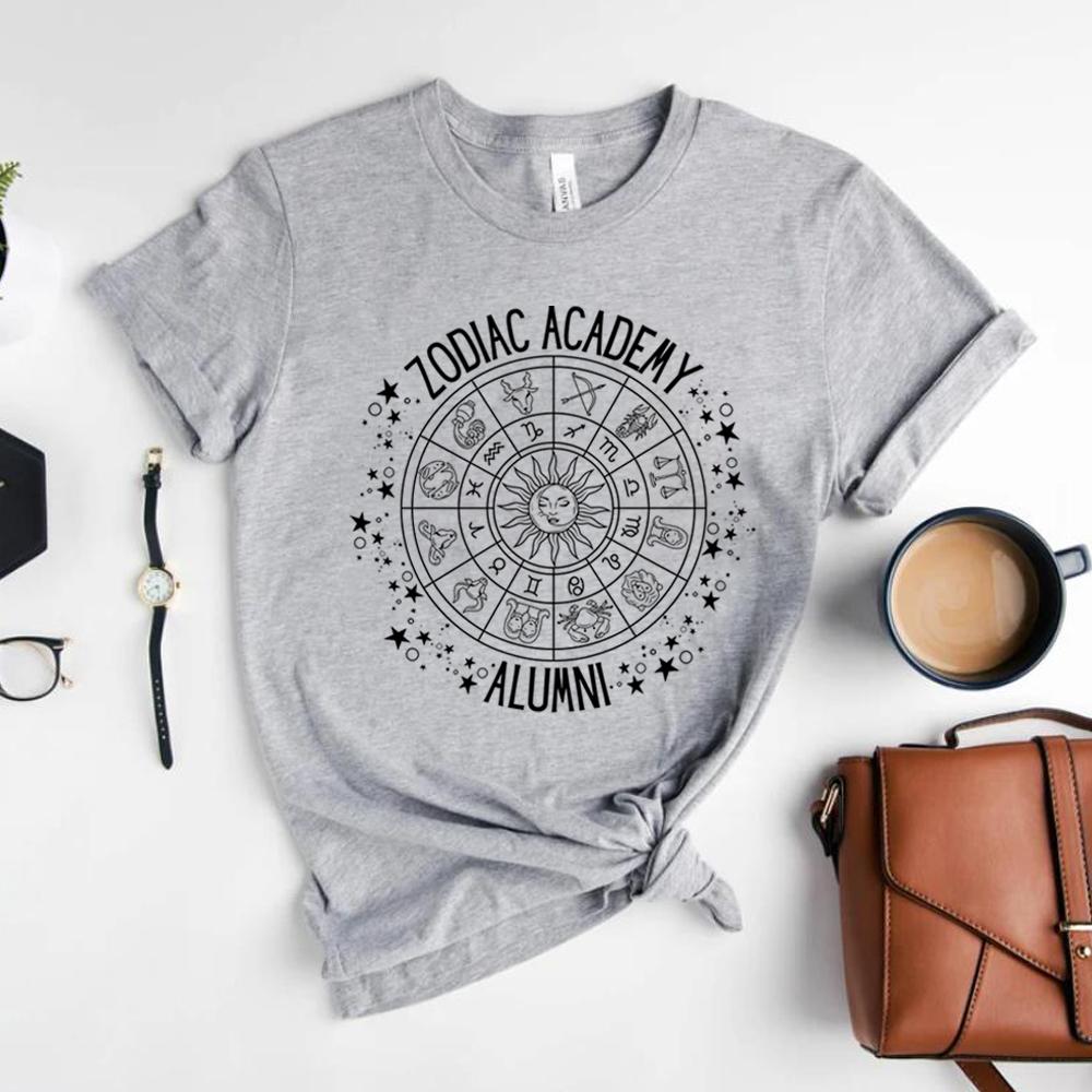 

Zodiac Academy Alumni T Shirt Vega Twins Tshirt Vintage Zodiac Signs Shirt Star Constellations Shirt Unisex Graphic T Shirt S