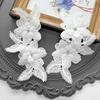 White Water-Soluble Flower Three-Dimensional Beads Flower Clothing Diy Work In Progress Jewelry Decoration Accessories