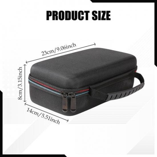 Car Starter Box for Travel Portable Holder EVA with Mesh Pocket Storage Bag