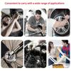 12pcs Ratchet Wrench Set, Quick Repair Tool for Cars and Motorcycles, Auto Repair Socket, Portable Repair Set Accessories