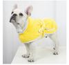 Custom Microfiber Absorbent Bathrobe Shower Towel for Cats Dogs XS-XL Quick Drying Sustainable Style Cute Design Spring Grooming