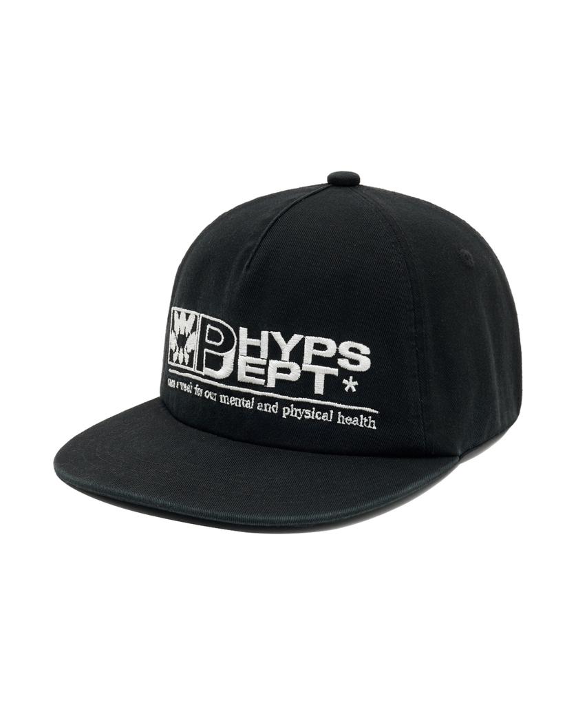 PHYSICAL DEPARTMENT Flower Debt Trucker Cap_Black