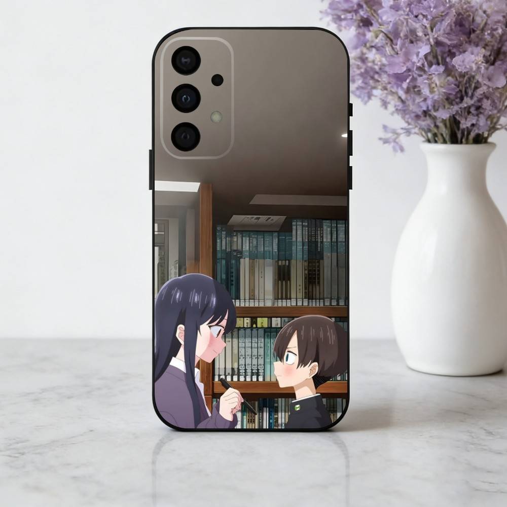 Manga The D-Dangers In My H-Heart Phone Case For Samsung Galaxy A73,A72,A71,A70,A53,A52,A51,Soft Silicone Black Cover