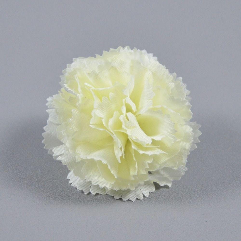 10Pcs Carnation Fake Flower Heads Colorful Artificial Mexico Flowers Mother's Day