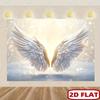 2D Flat Banner  Background Decoration  Polyester  Suitable for Studios  Living Rooms  Outdoor Celebration Events