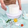 3PCS/Lot Cream Scraper Smoother DIY Cake Decorating Fondant Pastry Cutters Molds Kitchen Scrapers Baking Spatulas Tools