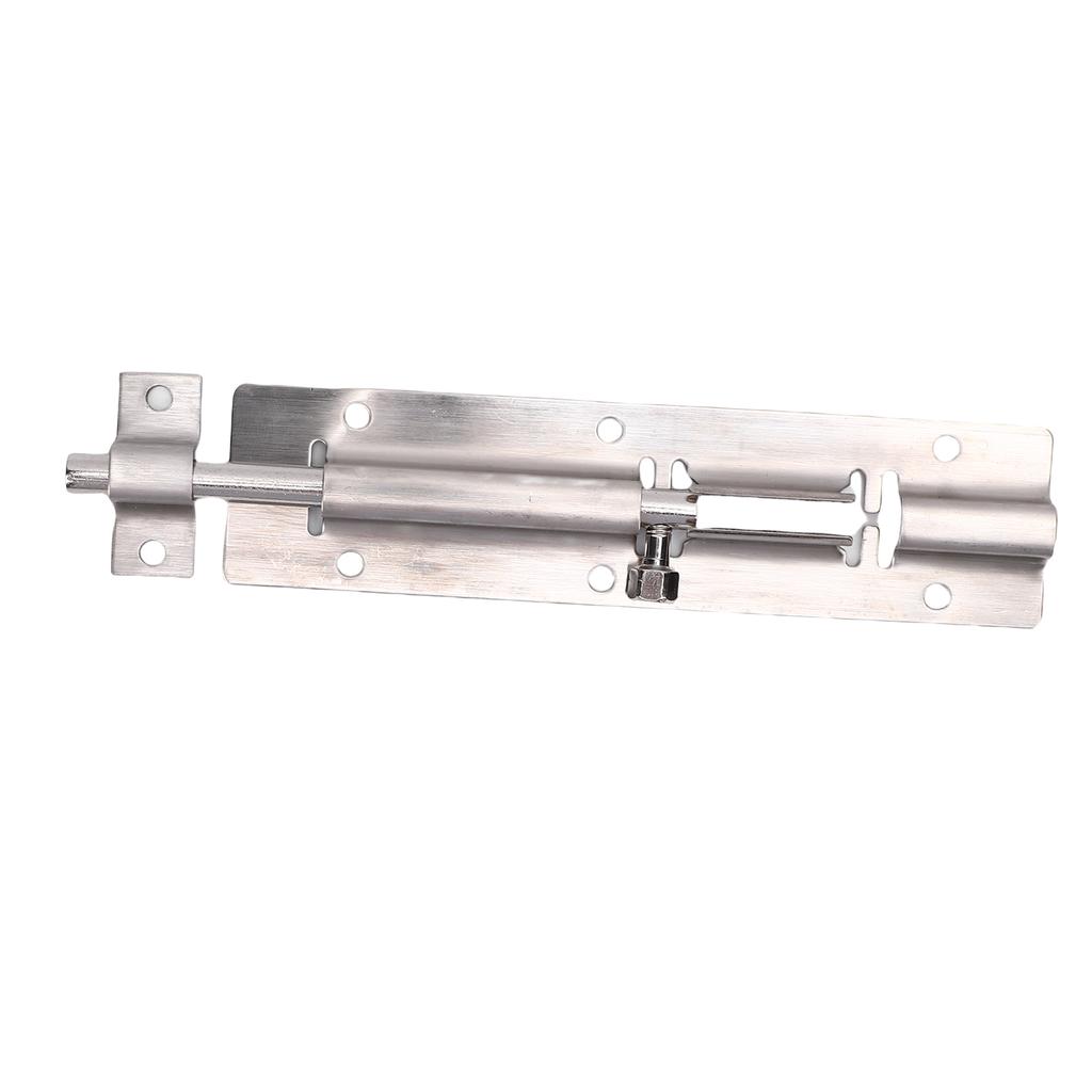 Slide Bolt Latch 6 Inch 304 Stainless Steel Heavy Duty Sliding Bolt Lock Latch for Large Wardrobes Garage Cabinets