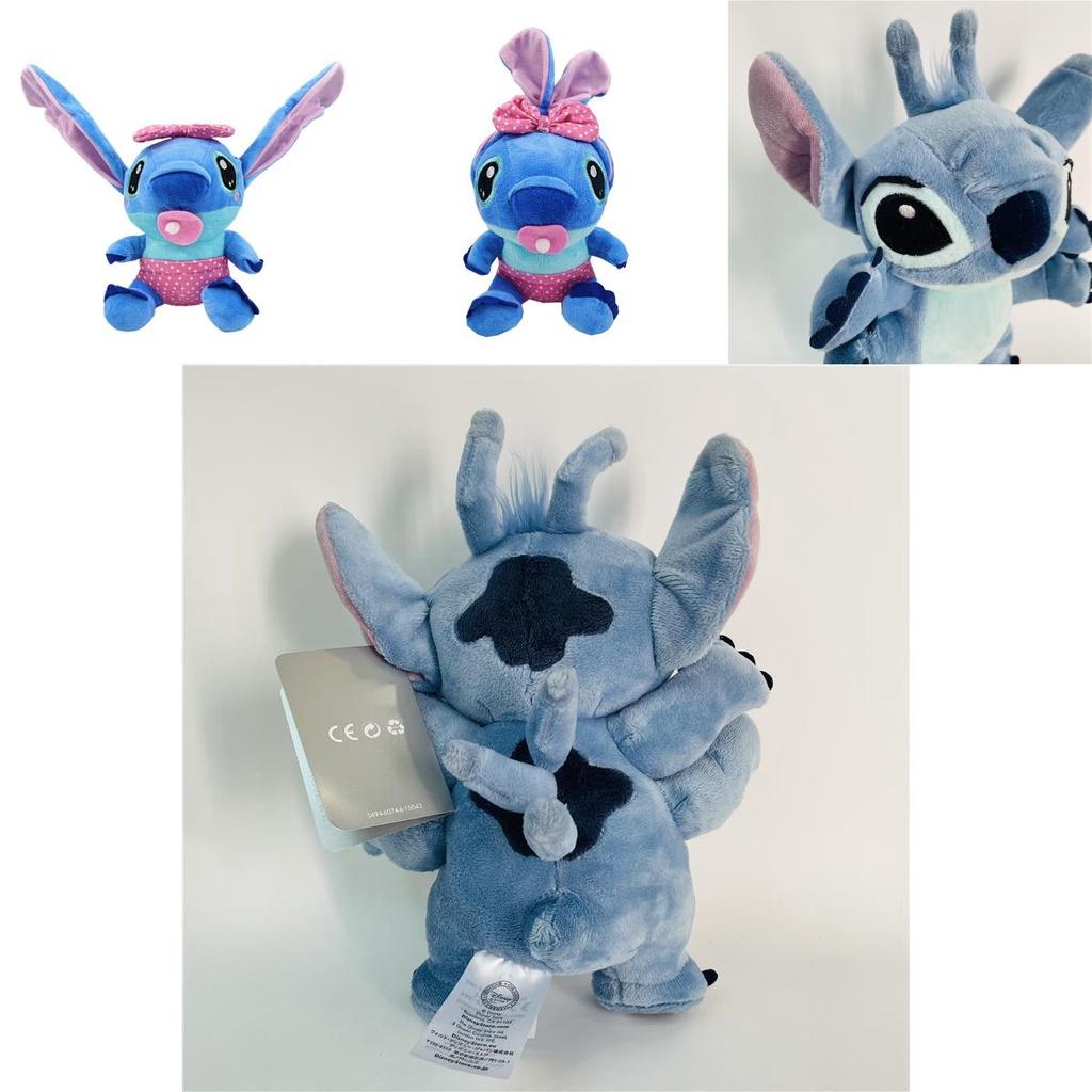Soft Stuffed Animal Plush Toy Doll Lilo Stitch Kids Xmas Birthday Gift 25cm
