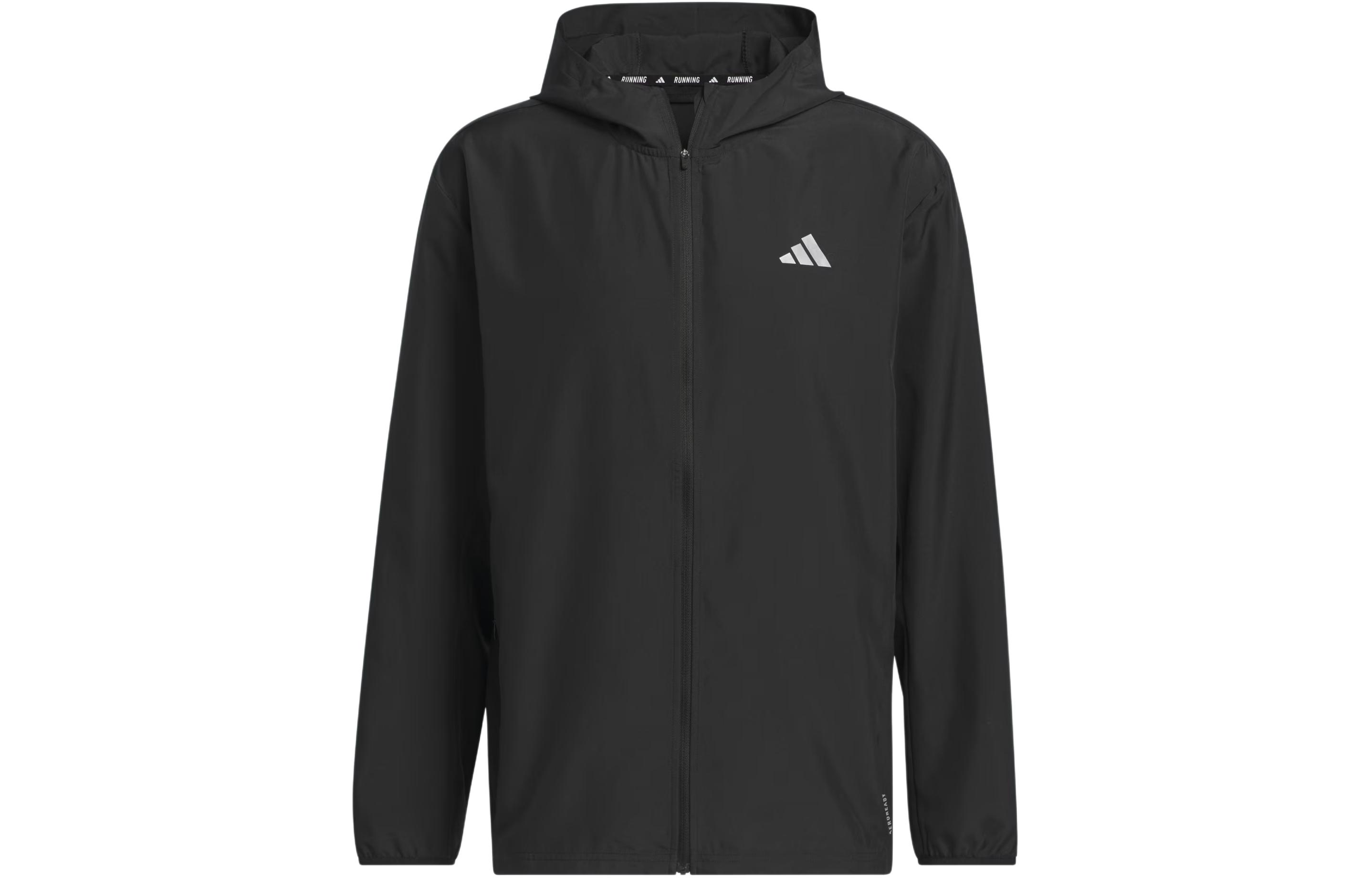 Adidas Run It Jacket Jackets  Coats Men s Black IL7230 M