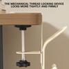 2 In 1 Desk Backpack Hook No-Drill Adjustables Mantel Clip Garland Mantle-Hooks Stocking Mantles Hanger For Xmas Items Storage