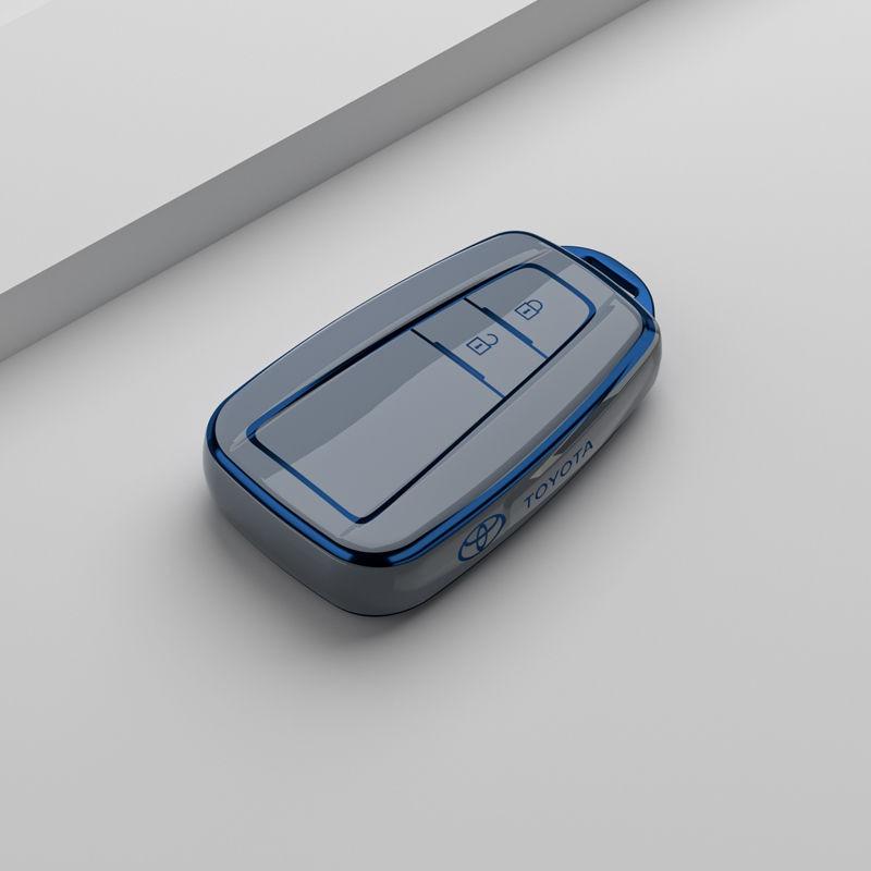 ANG2 New TPU Car Key Case Cover Key Protected Bag Fob Key Shell For Toyota Prius Camry Corolla CHR C-HR TRD Land Cruiser Prado Altis
