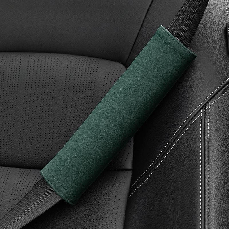 Car seat belt cover shoulder protector suede for M Performance E46 E90 E60 F10 F20 F30 E36 M1 M2 M3 M5 X1 X3 X4 X5 G01 G02