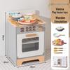 Wooden Pretend Play Kitchen Set: Fruit Cutting Toys for Kids' Birthday Gift