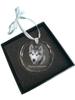 Alaskan Malamute - Crystal Bauble with a Photo, Dog Photo In Crystal, Personalized Christmas Tree Ornament by Art-Dog Brand