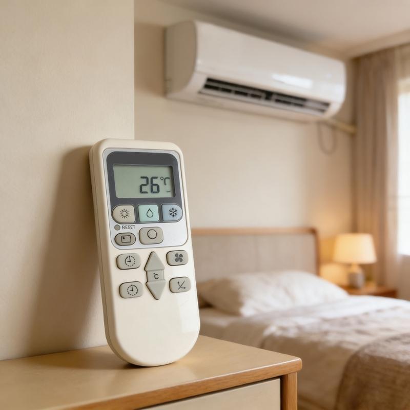 Durability ABS Remote Control For 2# Air Conditioner Controller High Resistance To Daily Wear Comfortable Button Layout