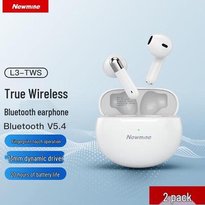 Fones de Ouvido Bluetooth Verdadeiramente Sem Fio Newman L3 (2 pacotes)
