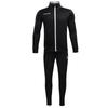 Kelme Men's Long Sleeve Jersey, Pants, Sportswear, Perfect for Walking, Hiking, and More, Moisture-Wicking and Quick-Drying (Black, Size M)