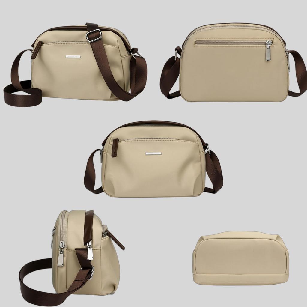 Welltude Women's Shoulder Bag, Small, Lightweight, Crossbody Bag, Mini Shoulder Bag, 2502 (Black)