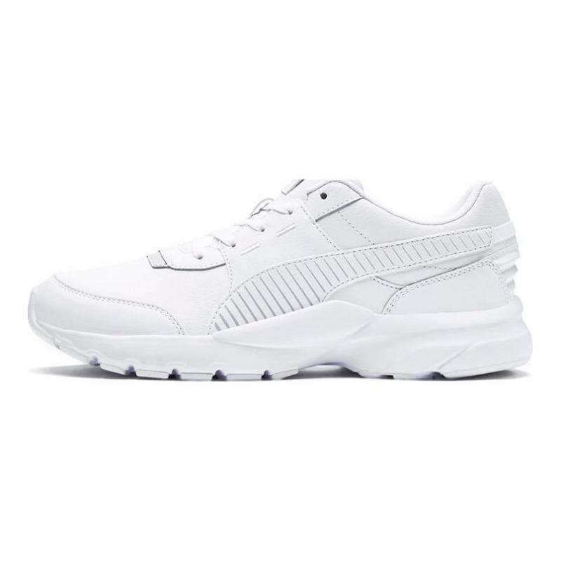 PUMA Future Runner Retro Sport Cushioned Slip Resistant Light Low Running Sneakers Men White 369635-02 44