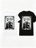 Die Addams Family Klassischer Film Retro Poster Grafik T-Shirt Größen‑5xl