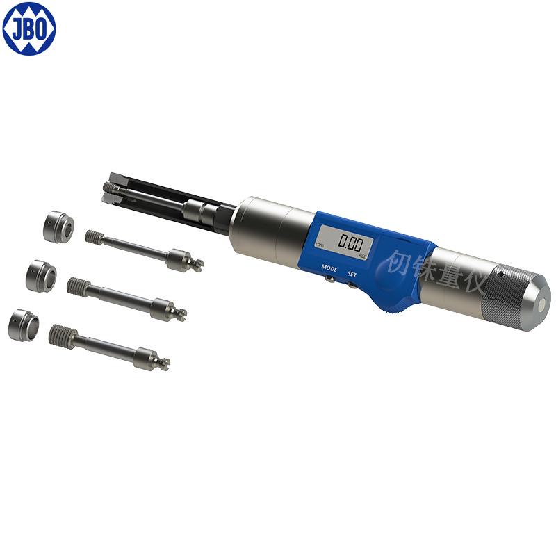 German Interchangeable Head Digital Thread Depth Gauge with Quick-Change Plug Digital Quick-Change Thread Depth Gauge