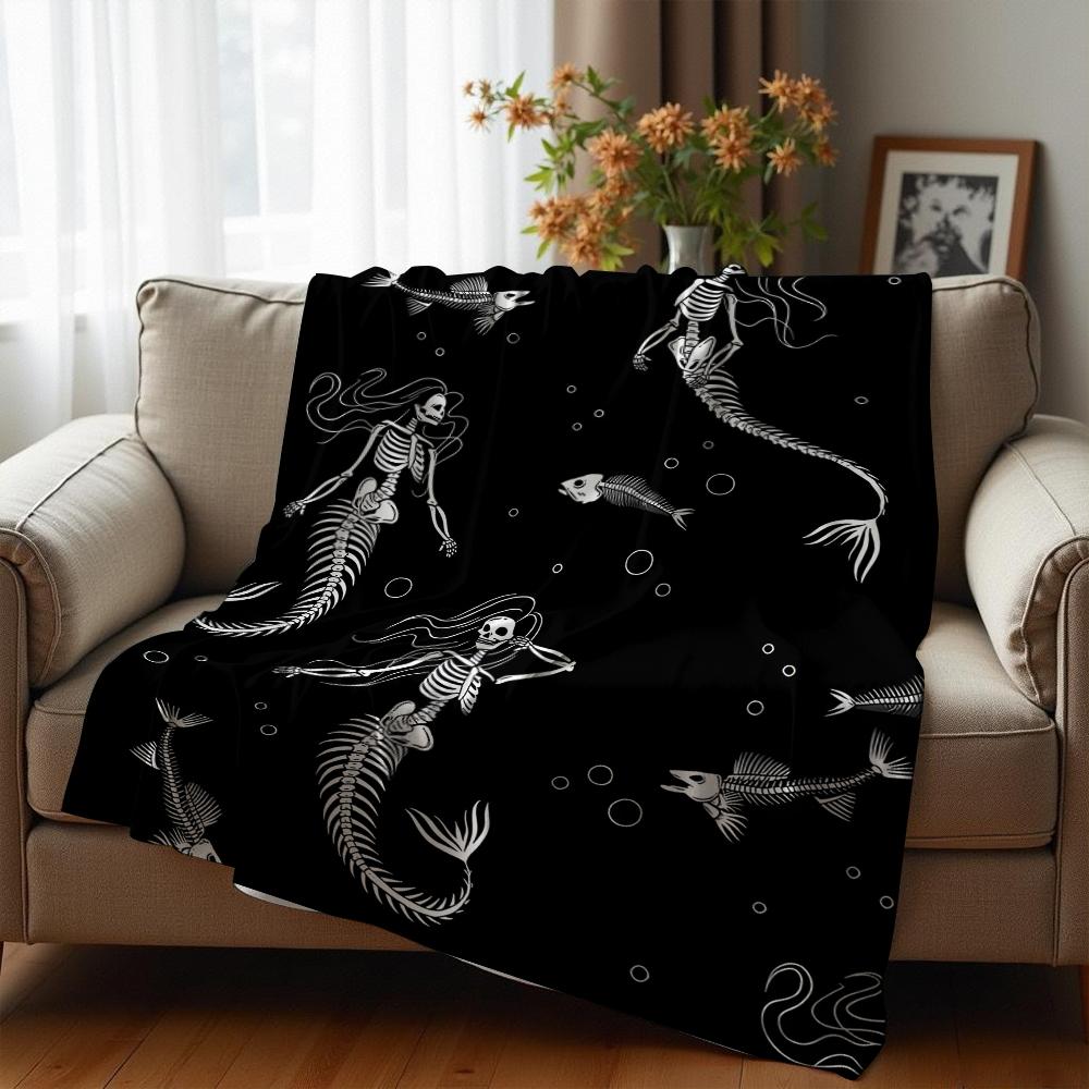 Meadow Twin Frogs Soft Flannel Blanket Breathable Warm Throw for Office Car Sofa Kids Room Birthday Xmas Gift