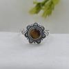Tiger Eye Silver Handmade Ring, Silver Jewelry, 925 Sterling Silver Handmade Jewelry, Women Ring, Gift For Her Ar8951