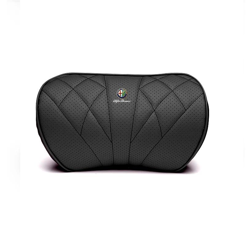 

Car Stickers For Alfa Romeo Memory Cotton Car Headrest Lumbar Support Auto Neck Pillow Seat Covers For Alfa Romeo Giulietta Mito