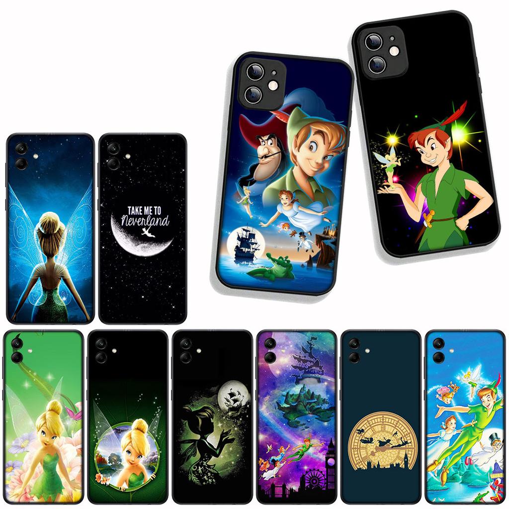 Funda Coque Cover for Apple iPhone 16 11 13 14 15 Pro Max 7 6 8 Plus SE2 SE3 + 16E SE 2022 Phone Case Tinker Bell Peter Pan