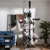 Floor-to-Ceiling Cat Tree for Indoor Cats, 240-260cm Adjustable Cat Tree - Dark Grey
