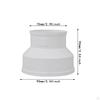 Air Duct Adapter Reducer Pipe Connector Airflows Tube Increaser Adapter,for Kitchens