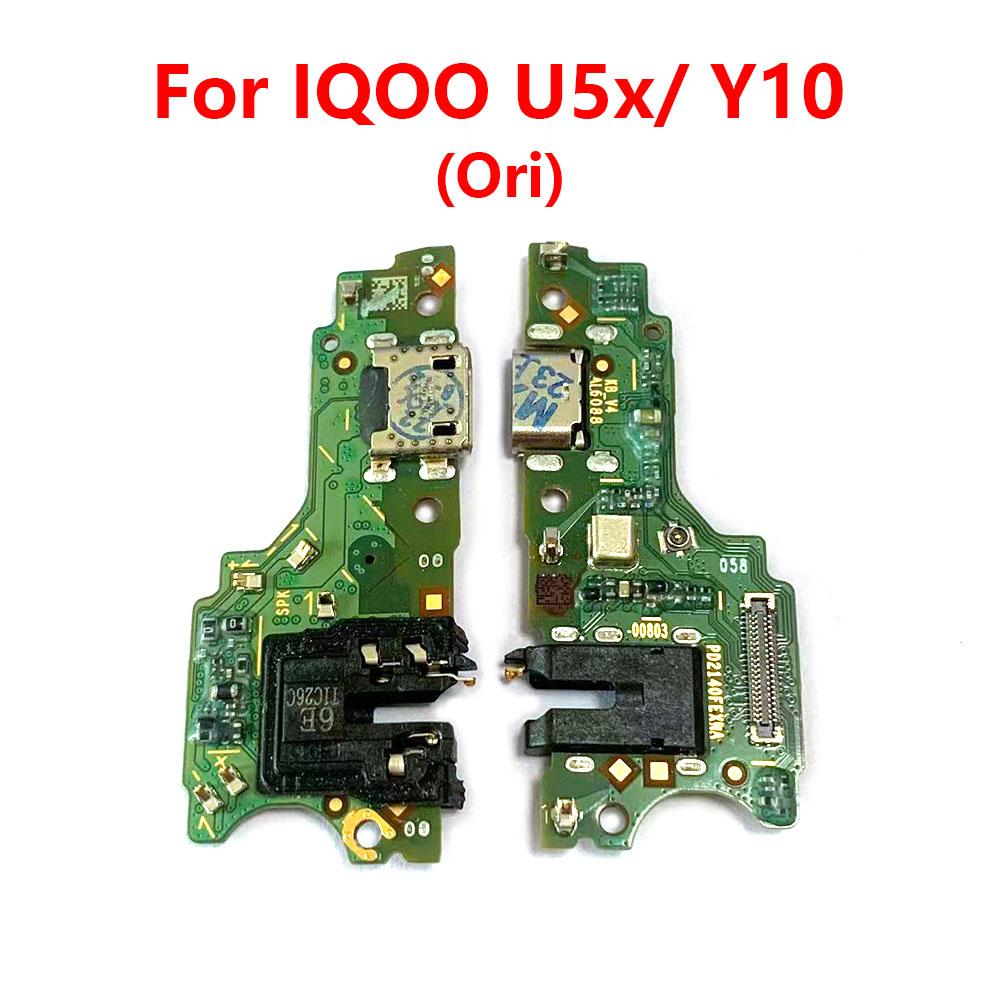 For Vivo IQOO U5x Y10 USB Charging Board Dock Port Microphone Module Flex Cable IQOO U5x Y10