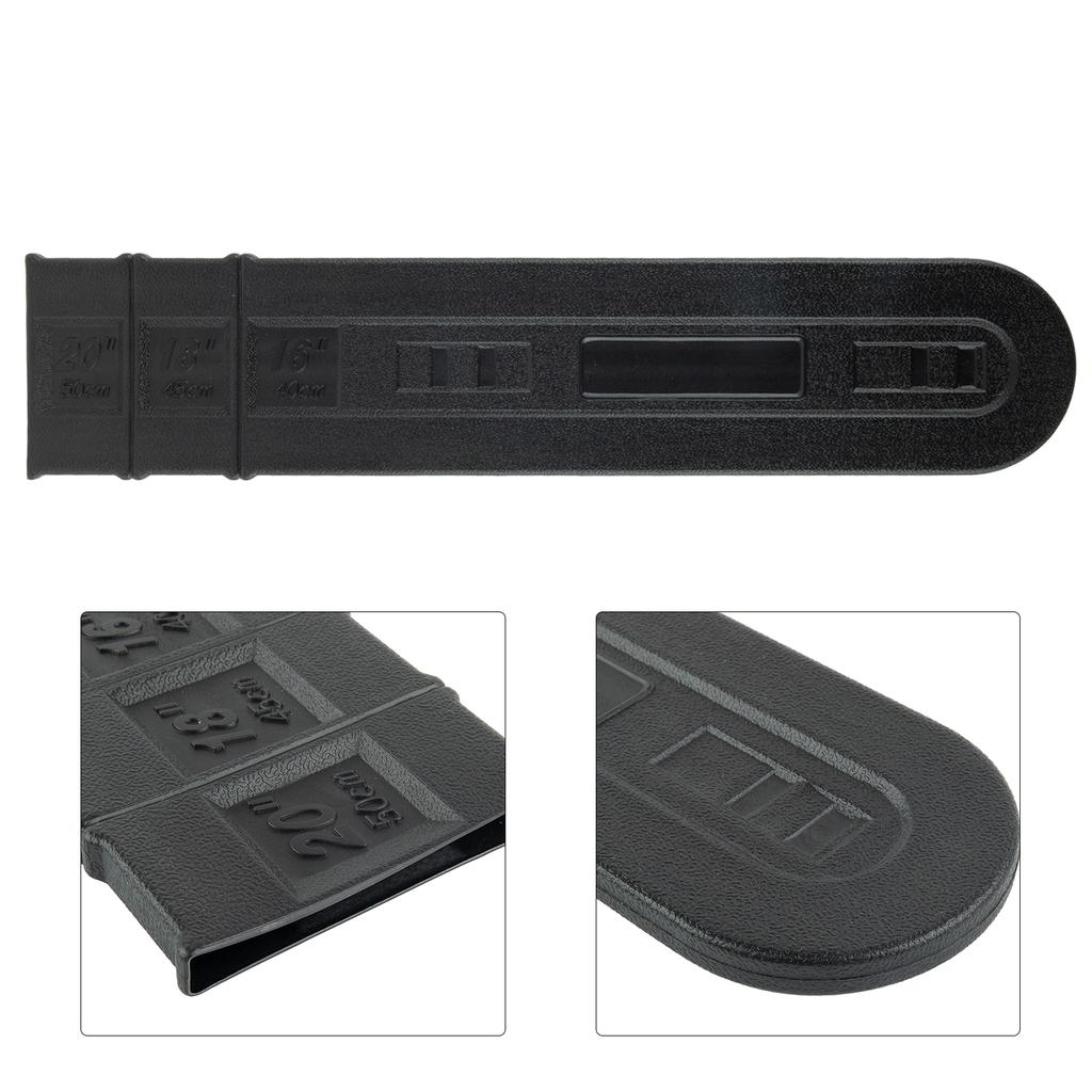 1pc Chainsaw Bar Cover Scabbard 1x Sleeve 20\" Tool Depth 1 Cm / 0.4 Inches Width 4 Inches Length 50 Cm Outdoor Part