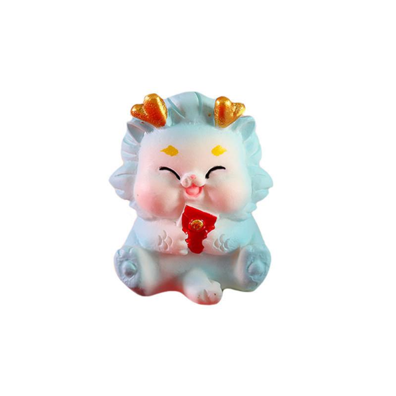 New Year's Hand Mascot Unique Design Home Decorations Dragon O Doll Cute And Cute Small Ornaments And Miniature Models Zodiac