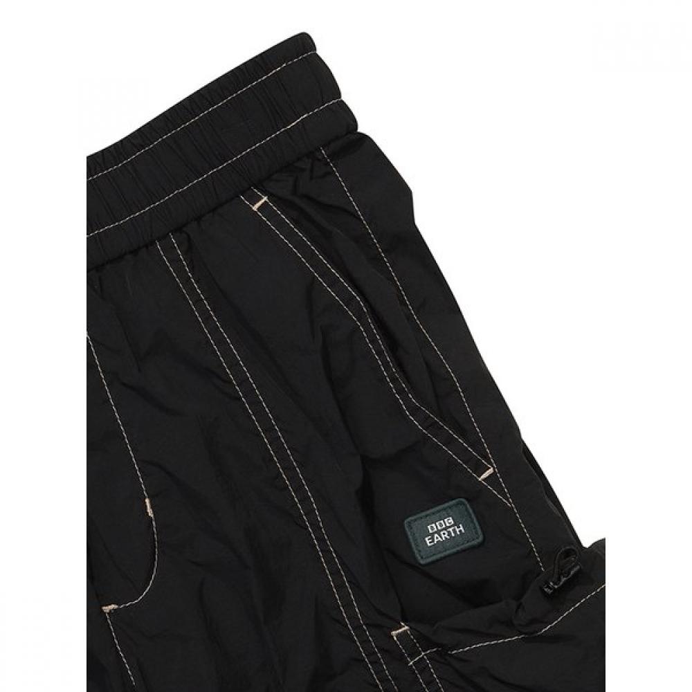 Bbc Earth 3d Pocket Half Pants  Black 