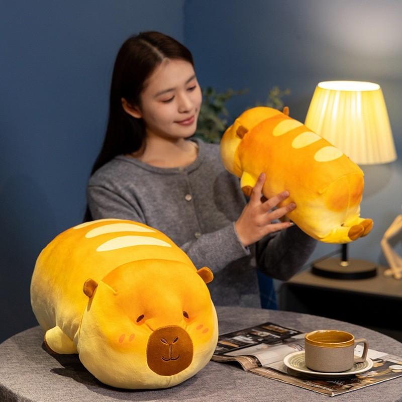 Capybara Bread Classic Plush Toy Charming Soft Pillow For Kids And Alike Adults